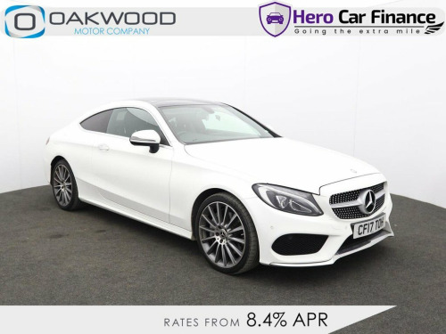 Mercedes-Benz C-Class C300 2.0 C300 AMG Line (Premium) Coupe 2dr Petrol G-Tro