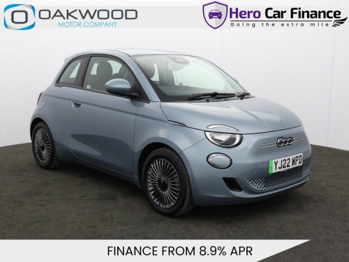 Fiat 500  42kWh Icon Hatchback 3dr Electric Auto (118 ps)