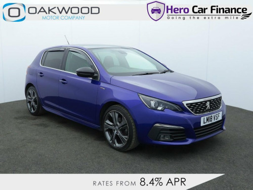 Peugeot 308  1.2 PureTech GT Line Hatchback 5dr Petrol Manual E