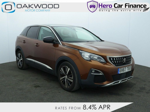 Peugeot 3008 Crossover  1.6 BlueHDi Allure SUV 5dr Diesel Manual Euro 6 (s