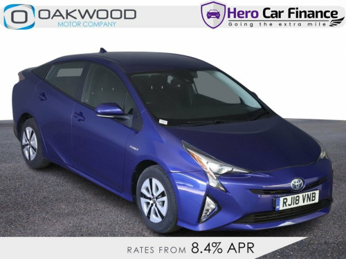 Toyota Prius  1.8 VVT-h Active Hatchback 5dr Petrol Hybrid CVT E