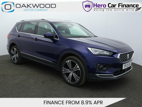 SEAT Tarraco  2.0 TDI XCELLENCE Lux SUV 5dr Diesel DSG Euro 6 (s