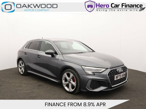 Audi A3  1.0 TFSI 30 S line Sportback 5dr Petrol Manual Eur