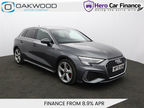 Audi A3  1.0 TFSI 30 S line Sportback 5dr Petrol Manual Eur
