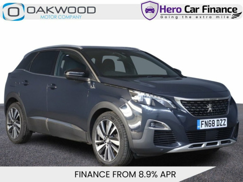 Peugeot 3008 Crossover  1.5 BlueHDi GT Line Premium SUV 5dr Diesel Manual 