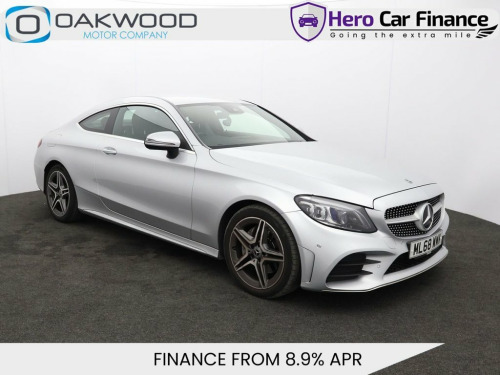 Mercedes-Benz C-Class C200 1.5 C200 MHEV AMG Line (Premium) Coupe 2dr Petrol 