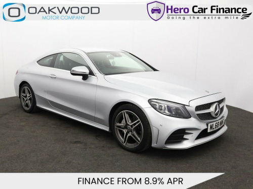 Mercedes-Benz C-Class C200 1.5 C200 MHEV AMG Line (Premium) Coupe 2dr Petrol 