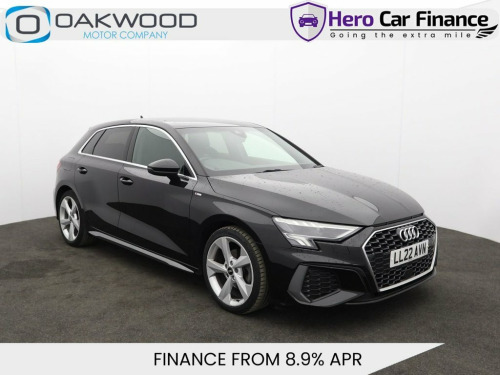 Audi A3  1.5 TFSI 35 S line Sportback 5dr Petrol S Tronic E