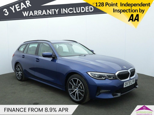 BMW 3 Series  2.0 330e 12kWh Sport Pro Touring 5dr Petrol Plug-i