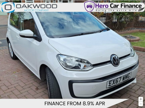 Volkswagen up!  1.0 Move up! Hatchback 5dr Petrol ASG Euro 6 (s/s)