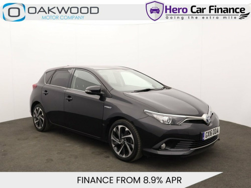 Toyota Auris  1.8 VVT-h Design Hatchback 5dr Petrol Hybrid CVT E