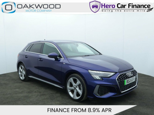Audi A3  1.4 TFSIe 40 S line Sportback 5dr Petrol Plug-in H