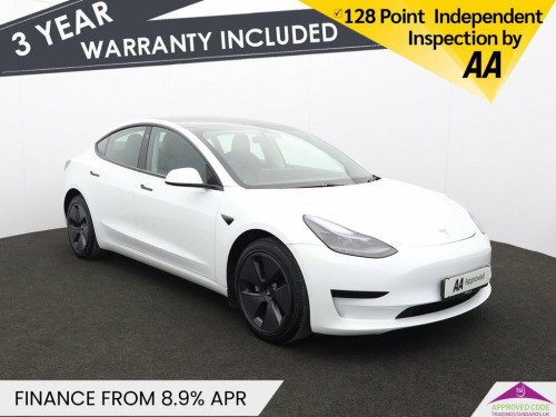 Tesla Model 3  Saloon 4dr Electric Auto RWD (241 bhp) 