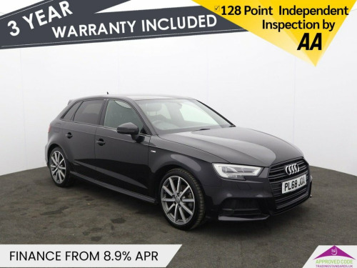 Audi A3  1.0 TFSI 30 Black Edition Sportback 5dr Petrol S T