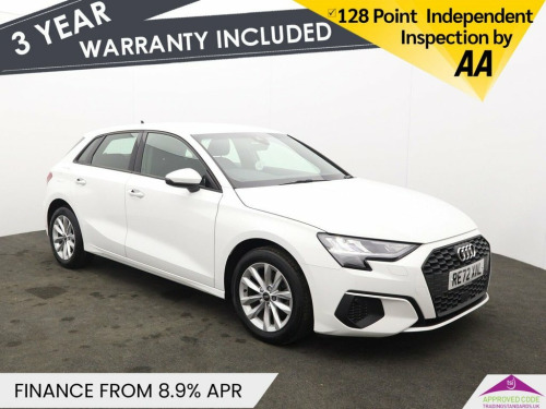 Audi A3  1.0 TFSI 30 Technik Sportback 5dr Petrol Manual Eu 