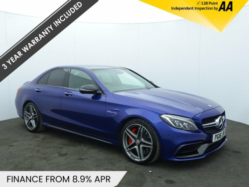 Mercedes-Benz C-Class  4.0 C63 V8 BiTurbo AMG S (Premium) Saloon 4dr Petr