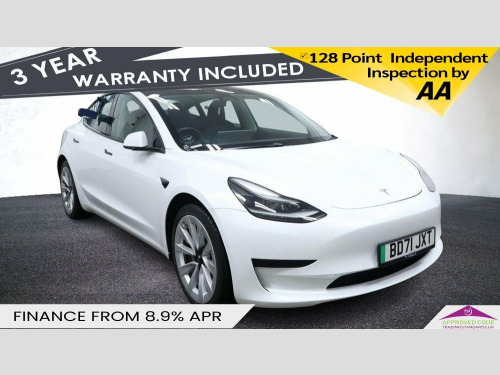 Tesla Model 3  Standard Range Plus Saloon 4dr Electric Auto RWD ( 