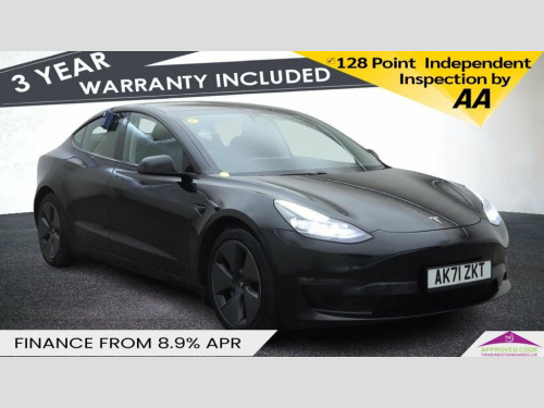 Tesla Model 3  (Dual Motor) Long Range Saloon 4dr Electric Auto 4 