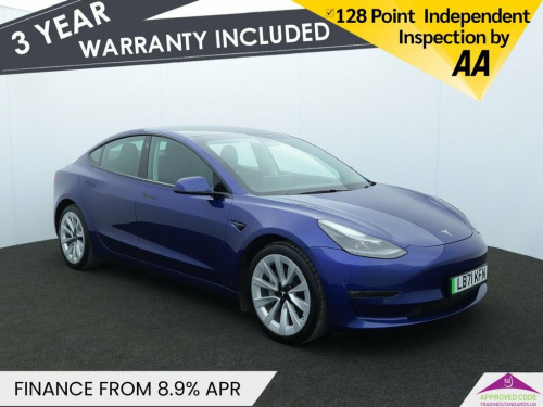 Tesla Model 3  (Dual Motor) Long Range Saloon 4dr Electric Auto 4 