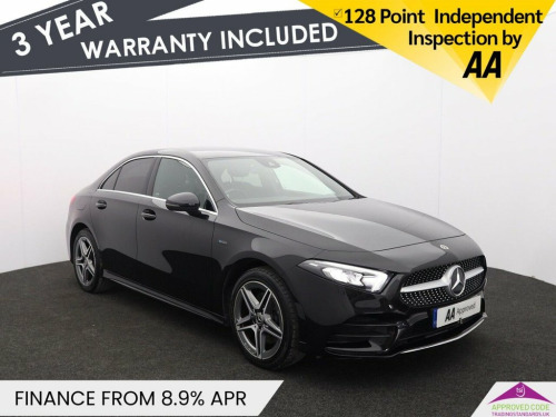 Mercedes-Benz A-Class  1.3 A250e 15.6kWh AMG Line Saloon 4dr Petrol Plug- 