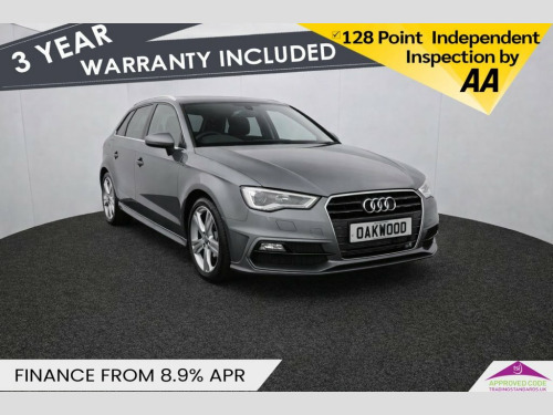 Audi A3  1.6 TDI S line Sportback 5dr Diesel Manual Euro 6  