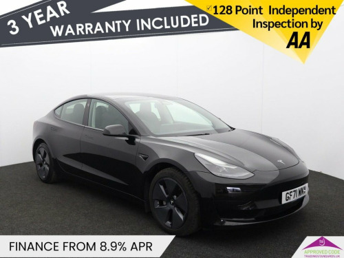 Tesla Model 3  Standard Range Plus Saloon 4dr Electric Auto RWD ( 