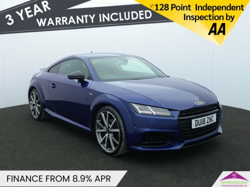 Audi TT  2.0 TFSI Black Edition Coupe 3dr Petrol S Tronic E 