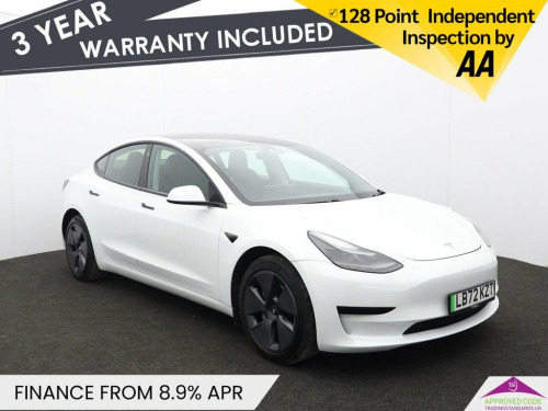 Tesla Model 3  Saloon 4dr Electric Auto RWD (241 bhp) 