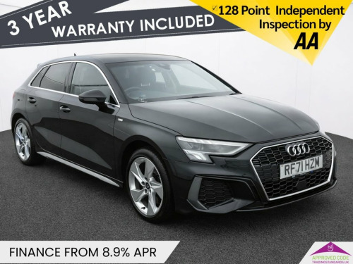 Audi A3  1.4 TFSIe 40 S line Sportback 5dr Petrol Plug-in H 