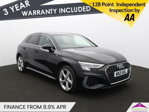 Audi A3  1.4 TFSIe 40 S line Sportback 5dr Petrol Plug-in H 