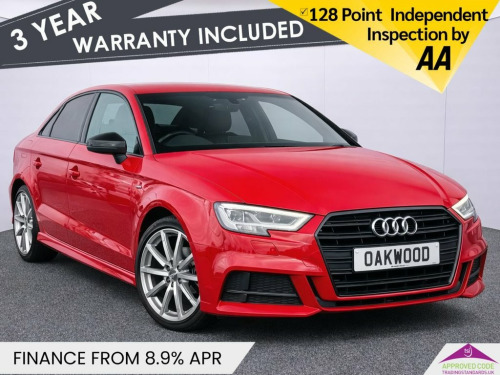 Audi A3  1.0 TFSI 30 S line Saloon 4dr Petrol Manual Euro 6 