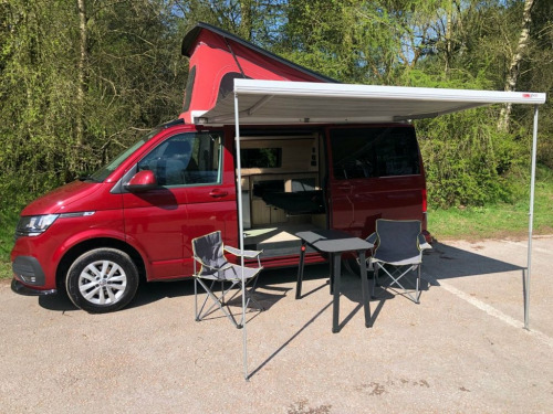 Volkswagen T6.1 Campervan  2.0 T28 TDI P/V HIGHLINE 148 BHP AUTO CAMPER FSH