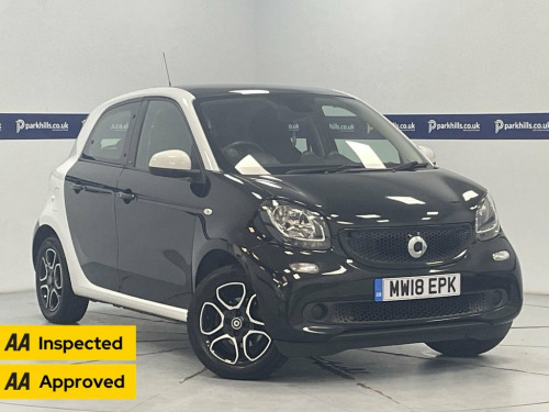 Smart forfour  0.9T Prime (Premium) Hatchback 5dr Petrol Twinamic