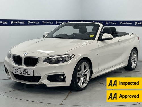 BMW 2 Series  2.0 220d M Sport Convertible 2dr Diesel Auto Euro  