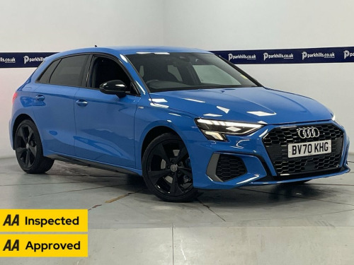 Audi A3  1.0 TFSI 30 S line Sportback 5dr Petrol Manual Eur