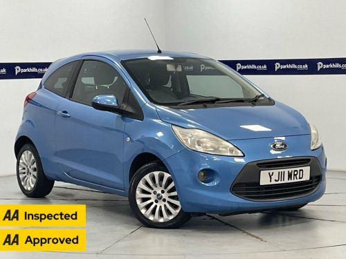 Ford Ka  1.2 Zetec Hatchback 3dr Petrol Manual Euro 5 (s/s)