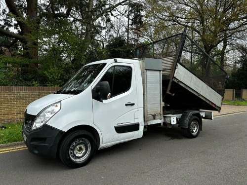 Renault Master  2.3 ML35 BUSINESS DCI 125 BHP L3 CAGED TIPPER WITH