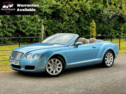 Bentley Continental  6.0 W12 GTC 560BHP AUTO/PADDLESHIFT 4WD 2 DR CONVE