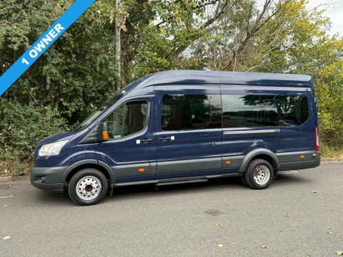 Ford Transit  2.2 TDCi 460 125BHP HDT TREND L4 H3 18 SEATER XLWB