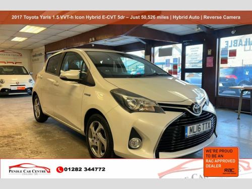 Toyota Yaris  1.5 VVT-h Icon Hatchback 5dr Petrol Hybrid E-CVT E
