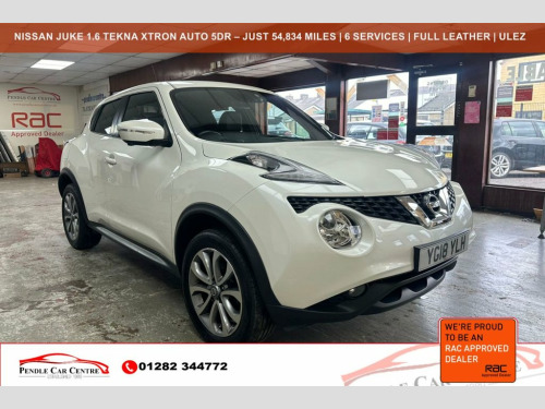 Nissan Juke  1.6 Tekna SUV 5dr Petrol XTRON Euro 6 (117 ps) 6 S