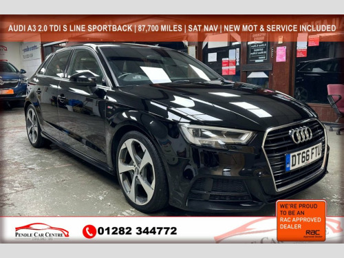 Audi A3  2.0 TDI S line Sportback 5dr Diesel Manual Euro 6 