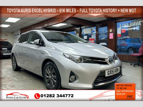 Toyota Auris  1.8 VVT-h Excel Hatchback 5dr Petrol Hybrid CVT Eu 
