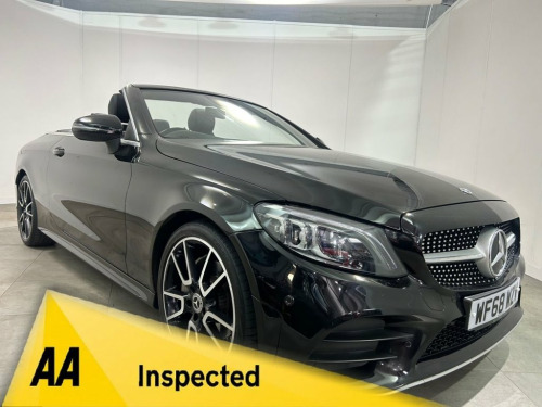Mercedes-Benz C-Class C200 1.5 C200 MHEV AMG Line (Premium) Cabriolet 2dr Pet