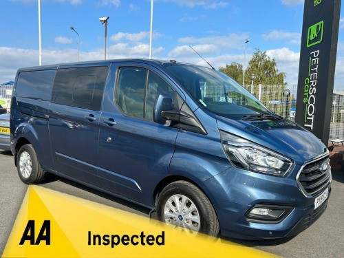 Ford Transit Custom  2.0 320 EcoBlue Limited Crew Van Double Cab 5dr Di