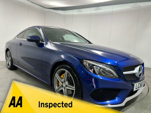 Mercedes-Benz C-Class C200 2.0 C200 AMG Line Coupe 2dr Petrol 7G-Tronic+ Euro