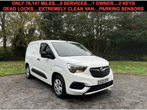 Vauxhall Combo  1.6 Turbo D 2300 Sportive Panel Van 4dr Diesel Man