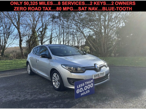 Renault Megane  1.5 dCi ENERGY Limited Hatchback 5dr Diesel Manual