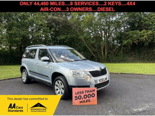 Skoda Yeti  2.0 TDI S SUV 5dr Diesel Manual 4WD Euro 5 (110 ps