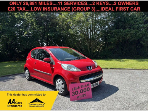 Peugeot 107  1.0 12V Urban Hatchback 3dr Petrol Manual Euro 5 (